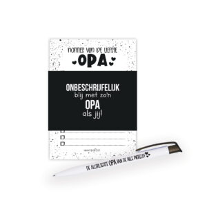 Onbeschrijfelijk set | Opa